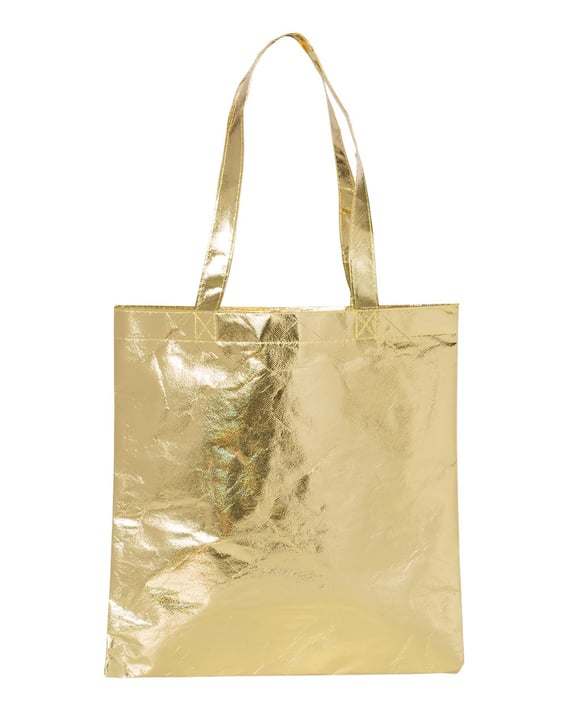 Front view of Metallic Tote