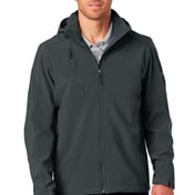 Front view of Hooded Soft Shell Parka