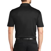 Back view of Silk Touch Performance Pocket Polo
