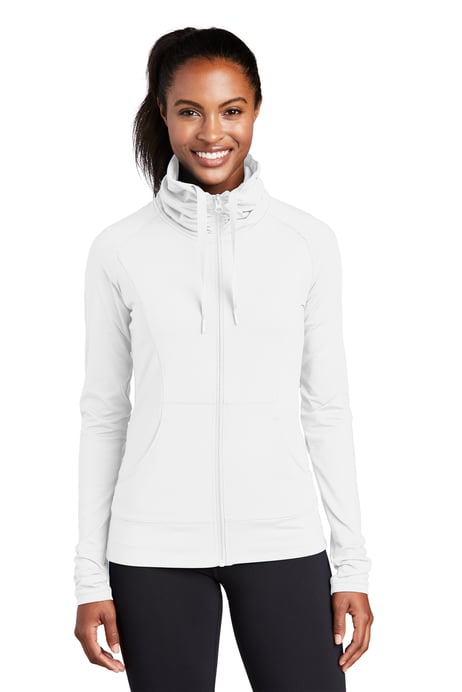 Front view of Women's Sport-Wick&reg; Stretch Full-Zip Jacket
