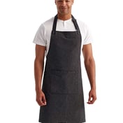 Front view of Annex Oxford Apron With Pocket