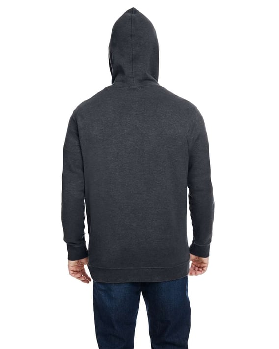 Back view of Hemp Hero Hooded Sweatshirt