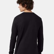 Back view of Heritage Jersey Long Sleeve T-Shirt