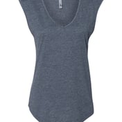 Front view of Women’s Festival Sleeveless Deep V-Neck T-Shirt
