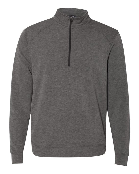 Front view of Omega Stretch Quarter-Zip Pullover