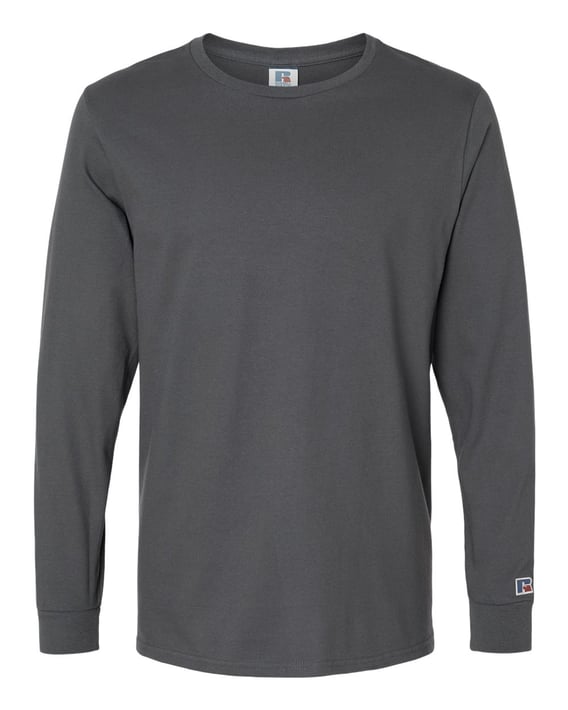 Front view of Combed Ringspun Long Sleeve T-Shirt