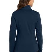 Back view of Women’s Grid Fleece Jacket