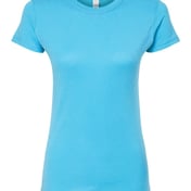 Front view of Women’s Fine Jersey Slim Fit T-Shirt