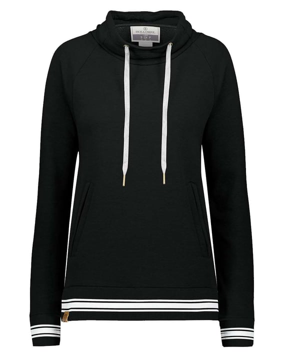 Front view of Women’s All-American Fleece Funnel Neck Sweatshirt