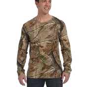 Front view of Men’s Realtree Camo Long-Sleeve T-Shirt