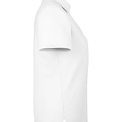 Side view of Ladies’ Fusion ChromaSoft Pique Polo