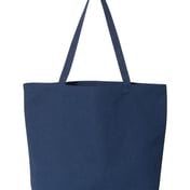 Back view of Seaside Pigment-Dyed Large Tote