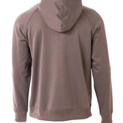 Back view of Men’s Agility Full-Zip Tech Fleece Hooded Sweatshirt