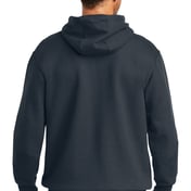 Back view of Midweight Hooded Sweatshirt