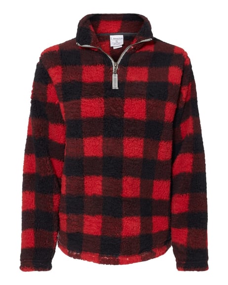 Front view of Women’s Epic Sherpa Quarter-Zip Pullover