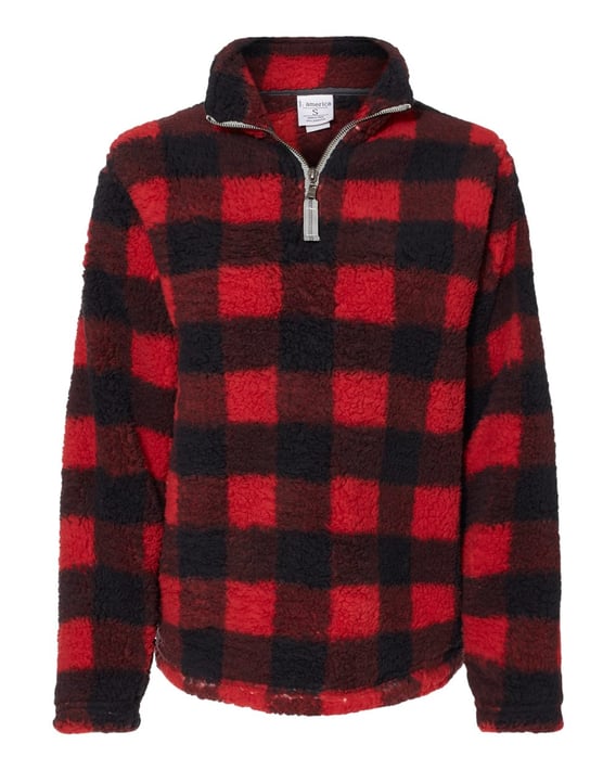 Front view of Women’s Epic Sherpa Quarter-Zip Pullover