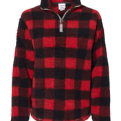 Front view of Women’s Epic Sherpa Quarter-Zip Pullover
