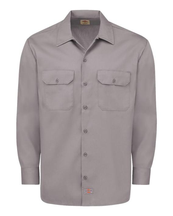 Front view of Long Sleeve Work Shirt