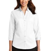 Front view of Women’s 3/4-Sleeve SuperPro Twill Shirt