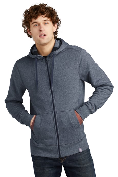 Front view of French Terry Full-Zip Hoodie