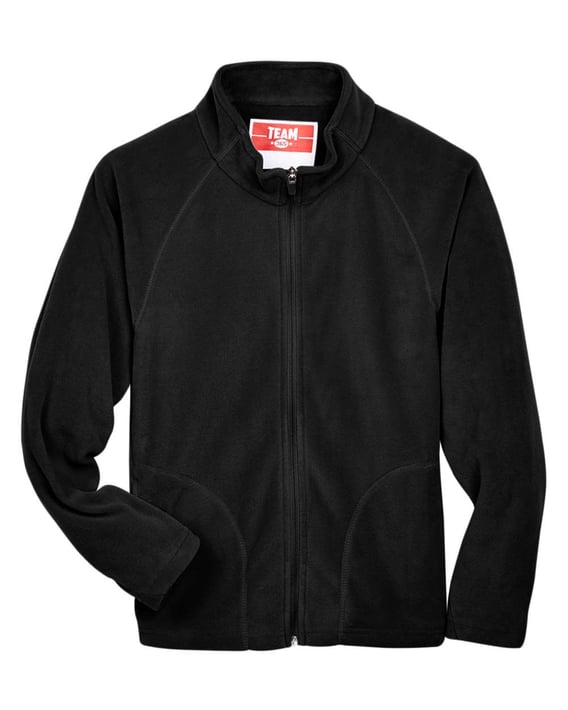 Front view of Youth Campus Microfleece Jacket