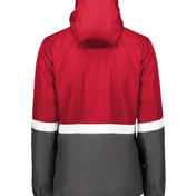 Back view of Women’s Turnabout Reversible Hooded Jacket