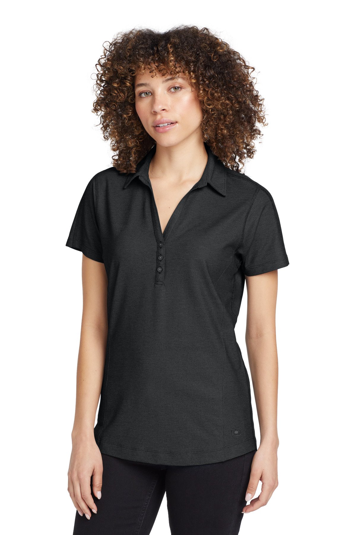 Front view of Women’s Onyx Polo