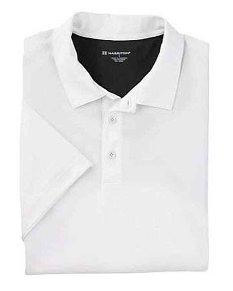 Front view of Men's Back Blocked Micro-Piqu Polo