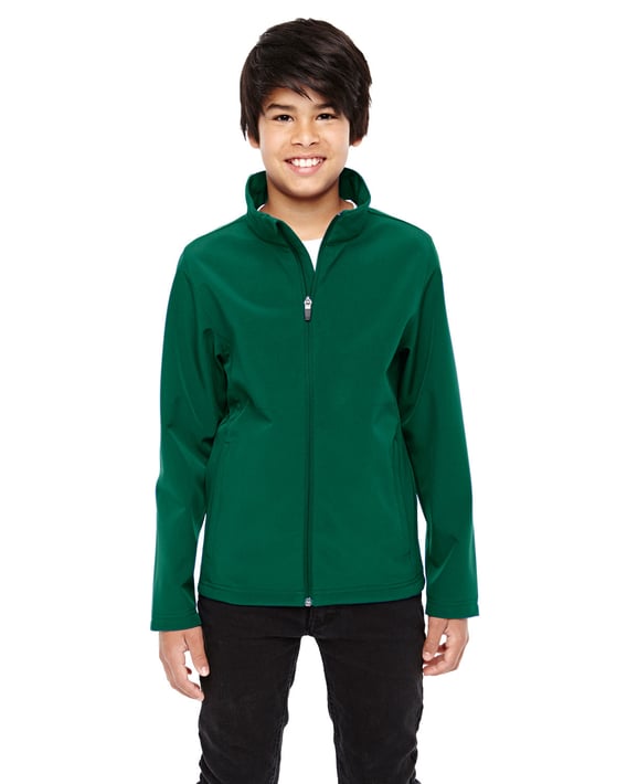Front view of Youth Leader Soft Shell Jacket