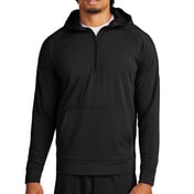 Front view of Sport-Wick&reg; Stretch 1/2-Zip Hoodie