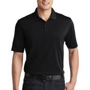 Front view of Dry Zone® UV Micro-Mesh Pocket Polo