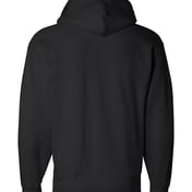 Back view of Premium Full-Zip Hooded Sweatshirt