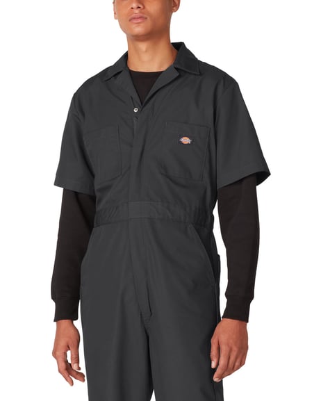 Frontview ofMen’s Short-Sleeve Coverall