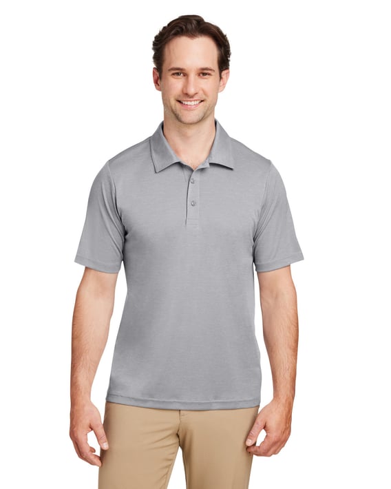 Front view of Men’s Zone Sonic Heather Performance Polo