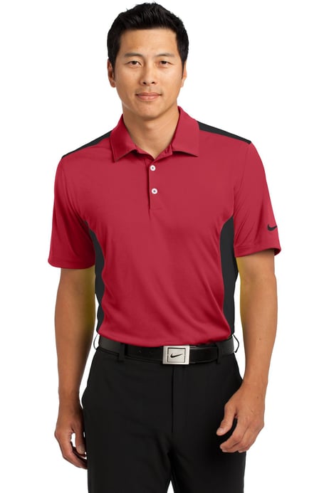 Front view of Dri-FIT Engineered Mesh Polo