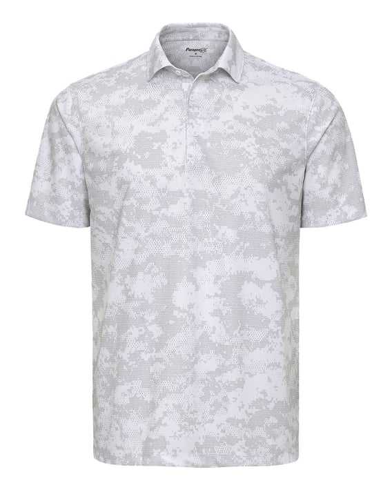 Front view of Monterey Printed Polo