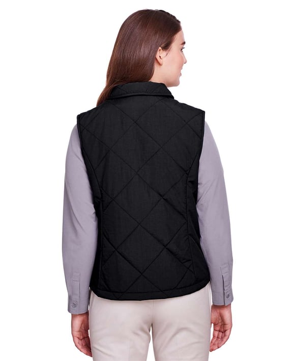 Back view of Women’s Dawson Quilted Hacking Vest