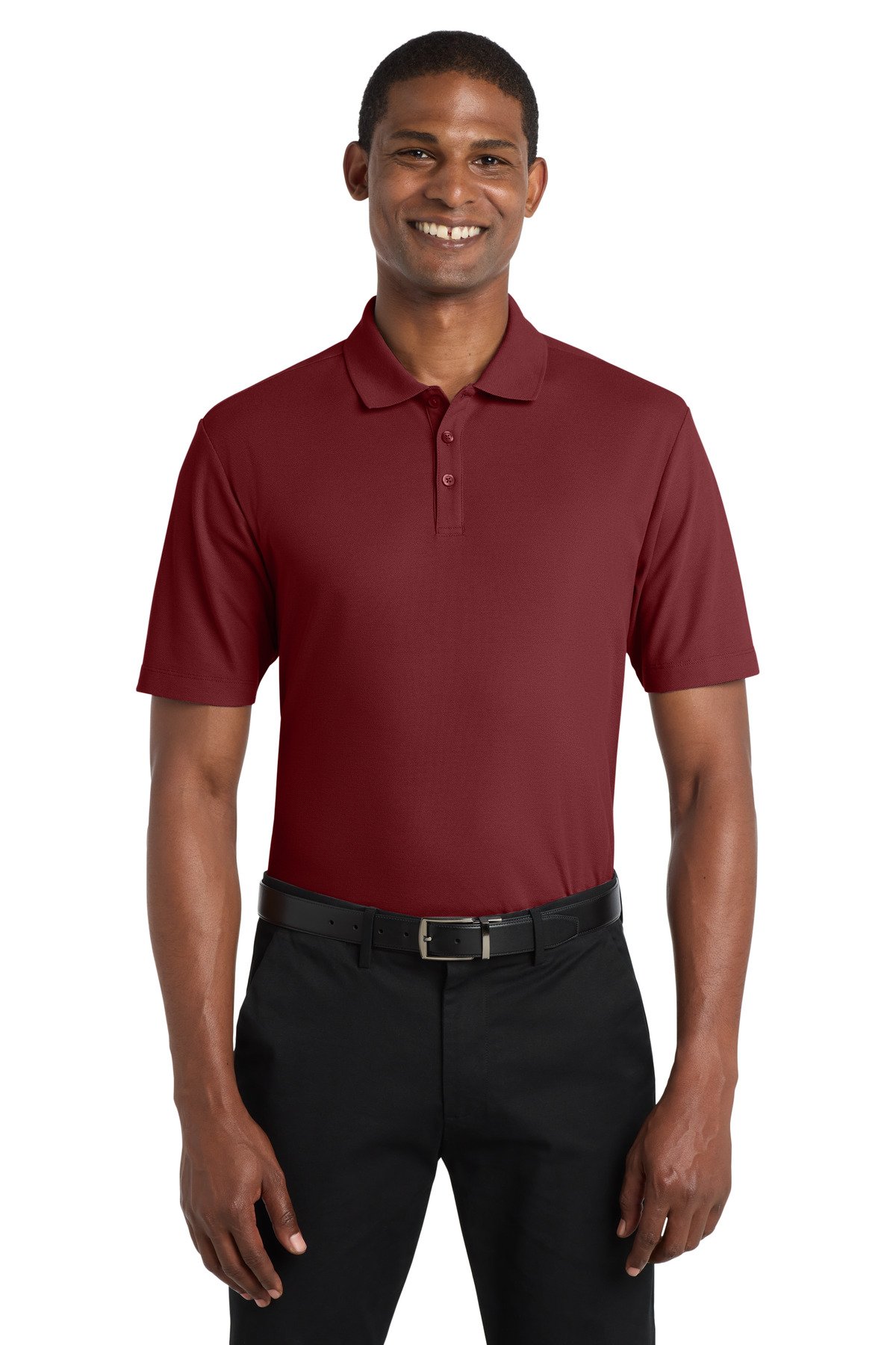 Front view of SuperPro React Polo