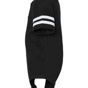 Side view of Infant Football Fine Jersey Bodysuit