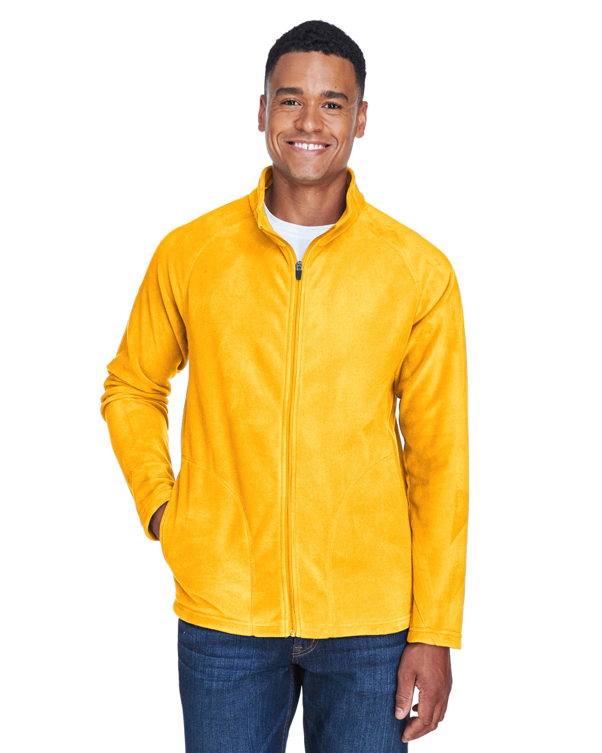 Front view of Men’s Campus Microfleece Jacket