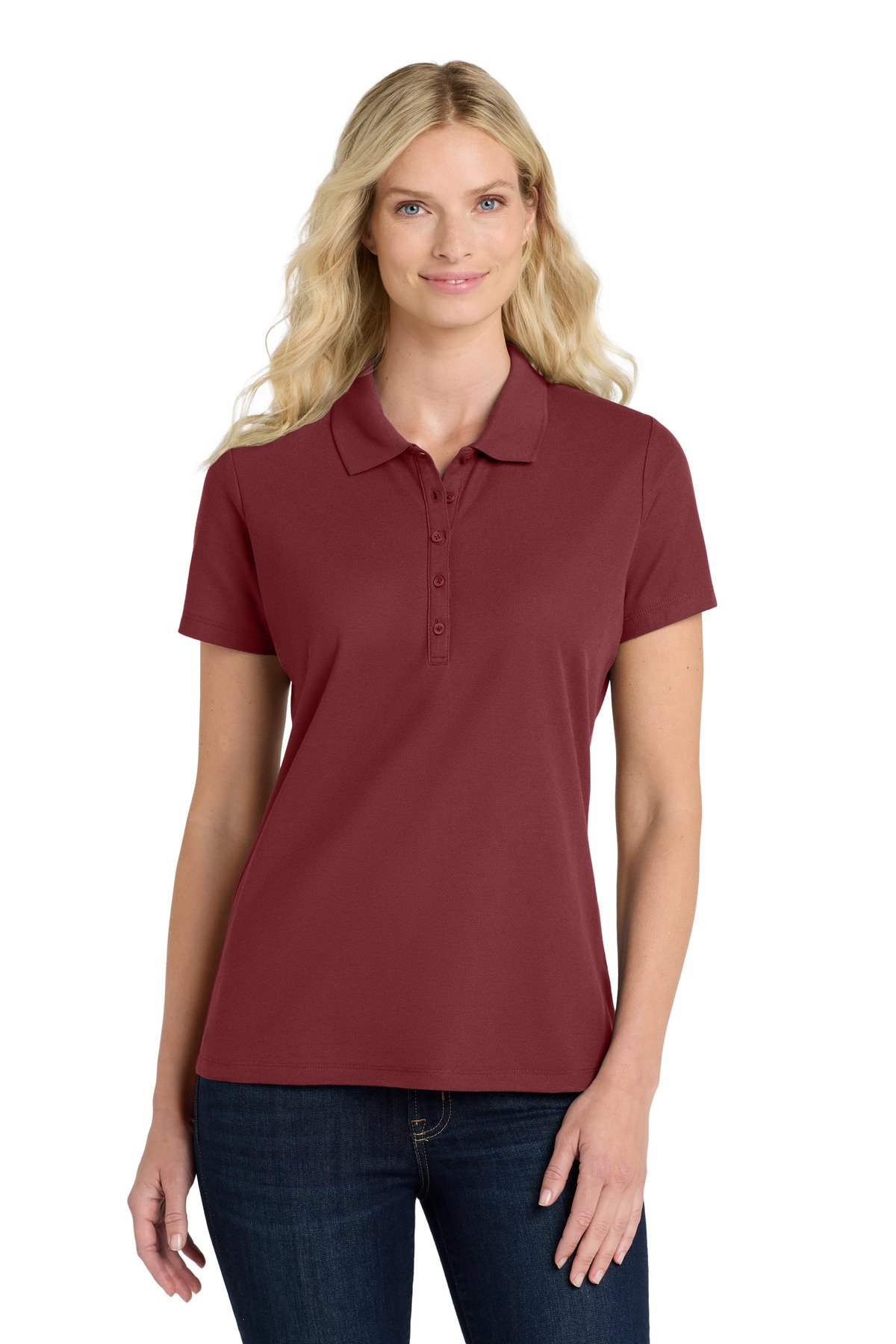 Front view of Women’s SuperPro React Polo