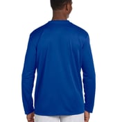 Back view of Adult 4.2 Oz. Athletic Sport Long-Sleeve T-Shirt