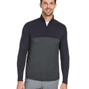 Front view of Spyre Flex Colorblock Quarter-Zip Pullover