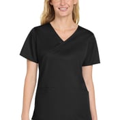 Front view of Women’s WorkFlex Mock Wrap Top