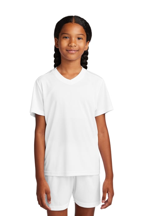 Front view of Youth Competitor United V-Neck