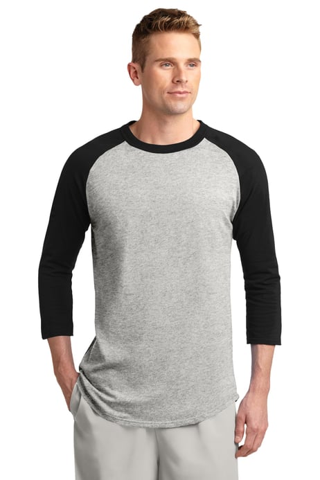 Frontview ofColorblock Raglan Jersey