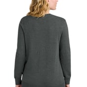 Back view of Women’s Easy Care Button-Up Cardigan Sweater