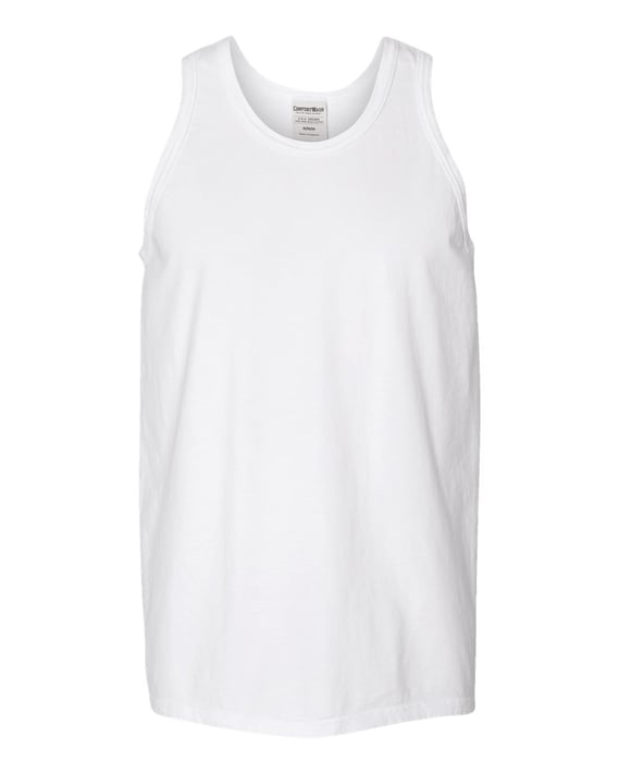 Front view of Garment-Dyed Unisex Tank Top