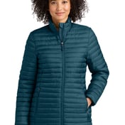 Front view of Women’s Packable Quilted Full-Zip