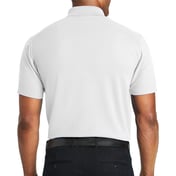 Back view of EZPerformance Pique Polo